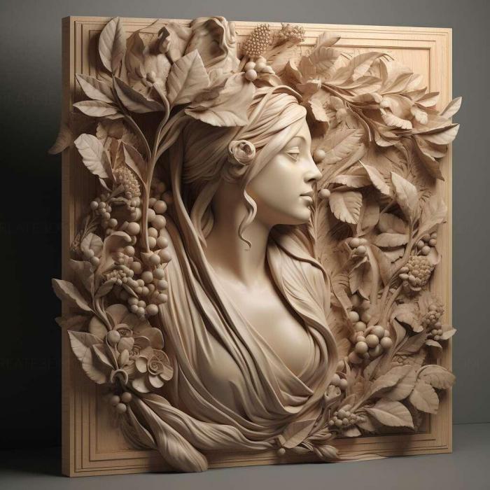 نموذج ثلاثي الأبعاد لآلة CNC 3D Art 